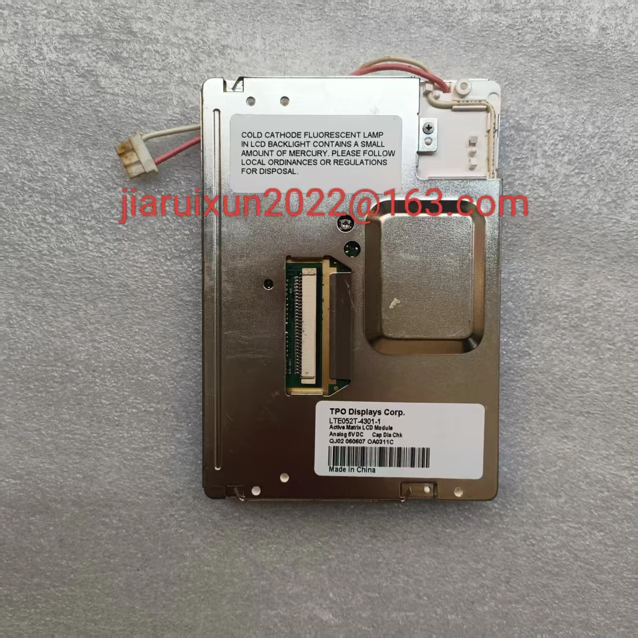 

Original 5-inch LCD screen LTE052T-4301-1