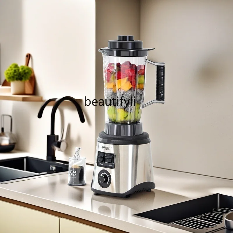 3L6in Stainless Steel Large Capacity Metal Wall Breaker 3-4 Juicer