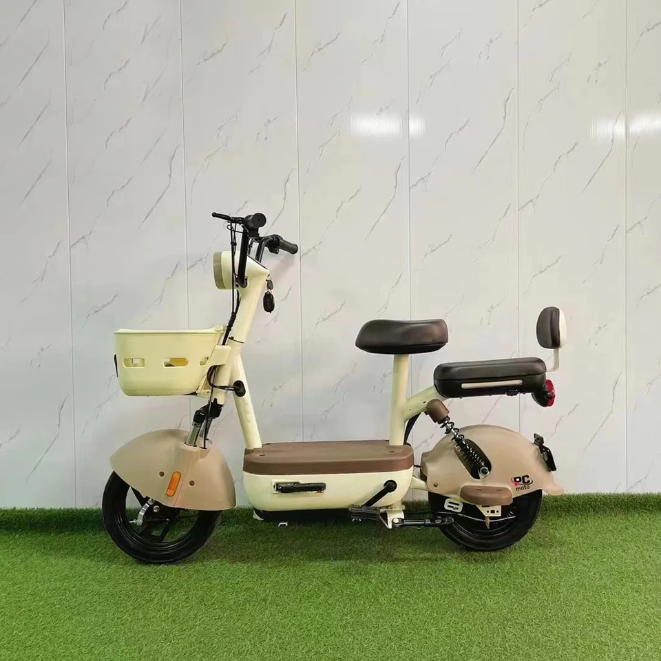 Hot Sale Electric City Scooter 350W E-Bike Electric Bicycle Electric Bike With Basket image 6