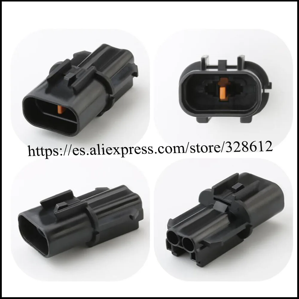 100SET DJ7023AY-2.2-11/21 car wire female connector Harnes cable 2 pin automotive waterproof plug Include terminals seal