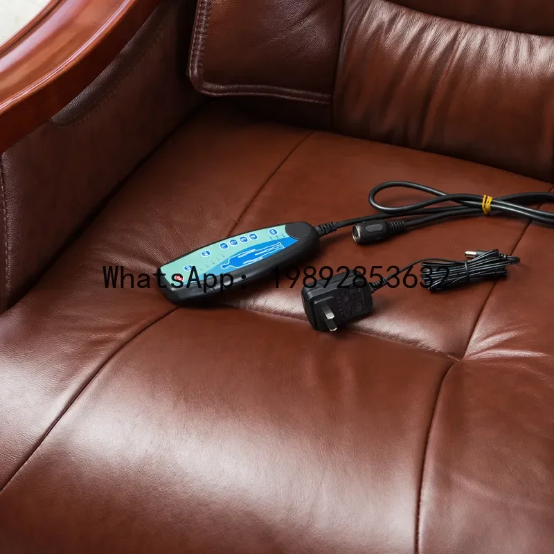 a-16 genuine leather executive chair- reclining office chair for comfortable extended