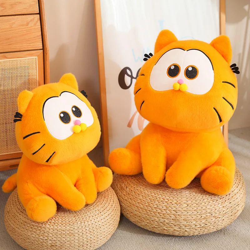 GARFIELD FAMILY Kawaii Miękkie Pluszowe Zabawki Uroczy Kreskówkowy Kot Garfield Odie Wypchane Zwierzęta Peluche Lalki Prezenty Urodzinowe Dla Dzieci