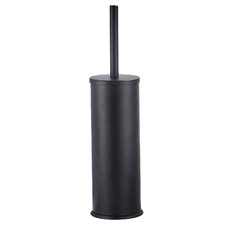

Aluminum Toilet Brush And Holder Set Bathroom Cleaning Brush Household For Bathroom Floor Cleaning Parts Accessories Black