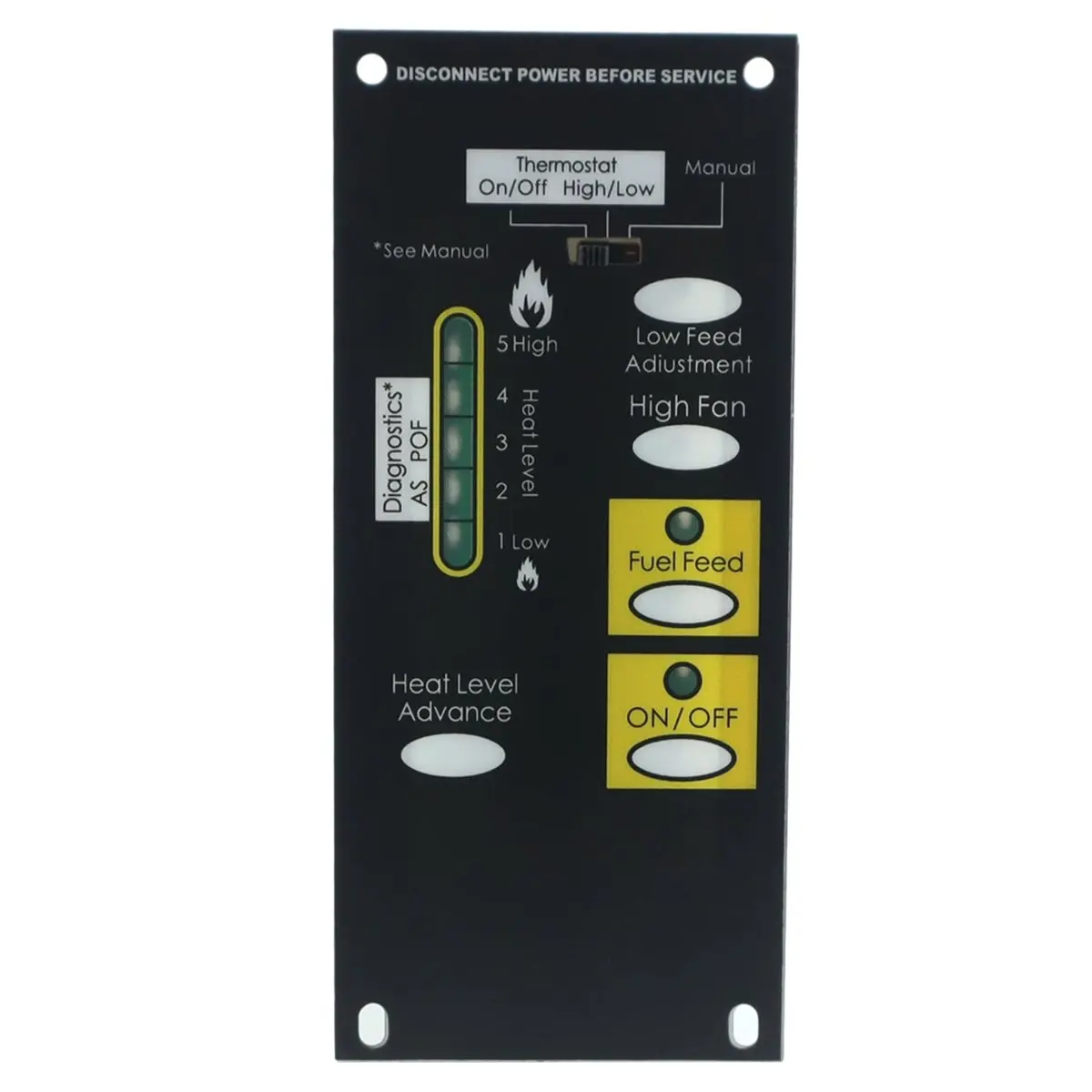 A-E-401 A-E-401GE Pellet Stove Circuit Control Board for Breckwell 5520 Blazer