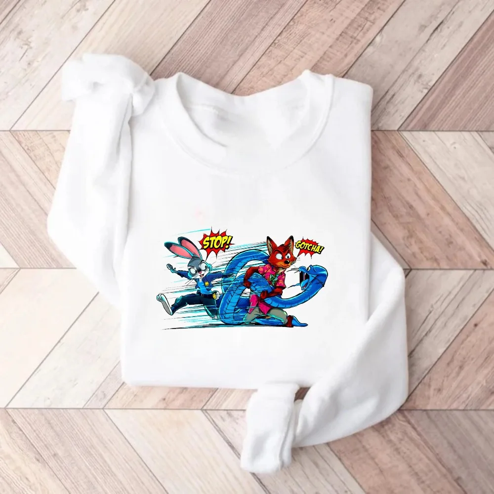 

Толстовка Disney Zootopia 2, детская толстовка с персонажами Zootopia, толстовка Zootopia, детская футболка Zootopia