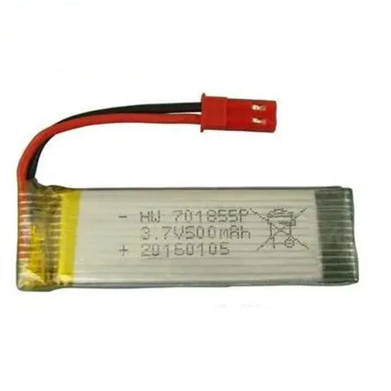 701855 3.7V 500MAh Polymer Lithium Ion Li-ion Li-po Rechargeable Battery For Aircraft Drone Helicopter