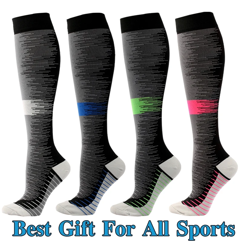 

Футбольные чулки 20-30 мм рт. ст., спортивные носки, медицинские компрессионные носки для варикозного расширения вен, беременных и кормящих, спортивные компрессионные носки для медсестры