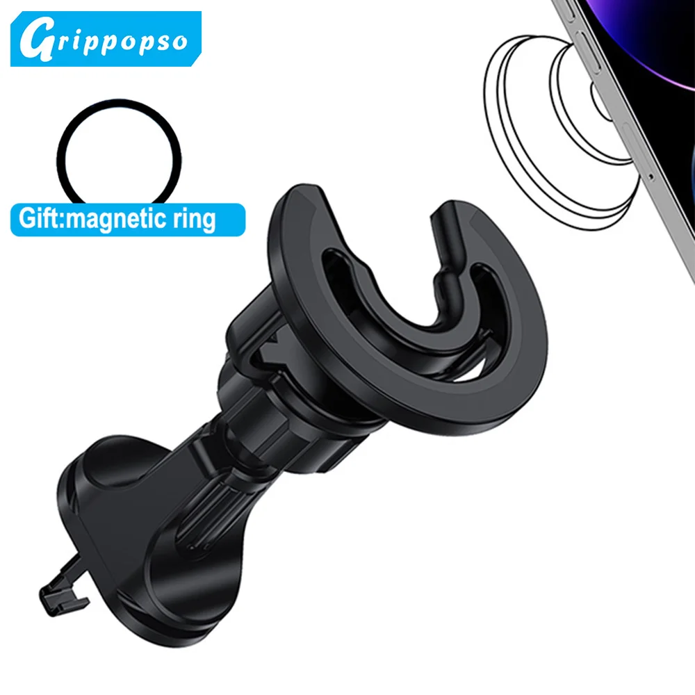 

Magnetic Car Phone Holder 360° Rotation phone Stand Holder Air Vent For Pop Socket MagSafe Car Phone Stand