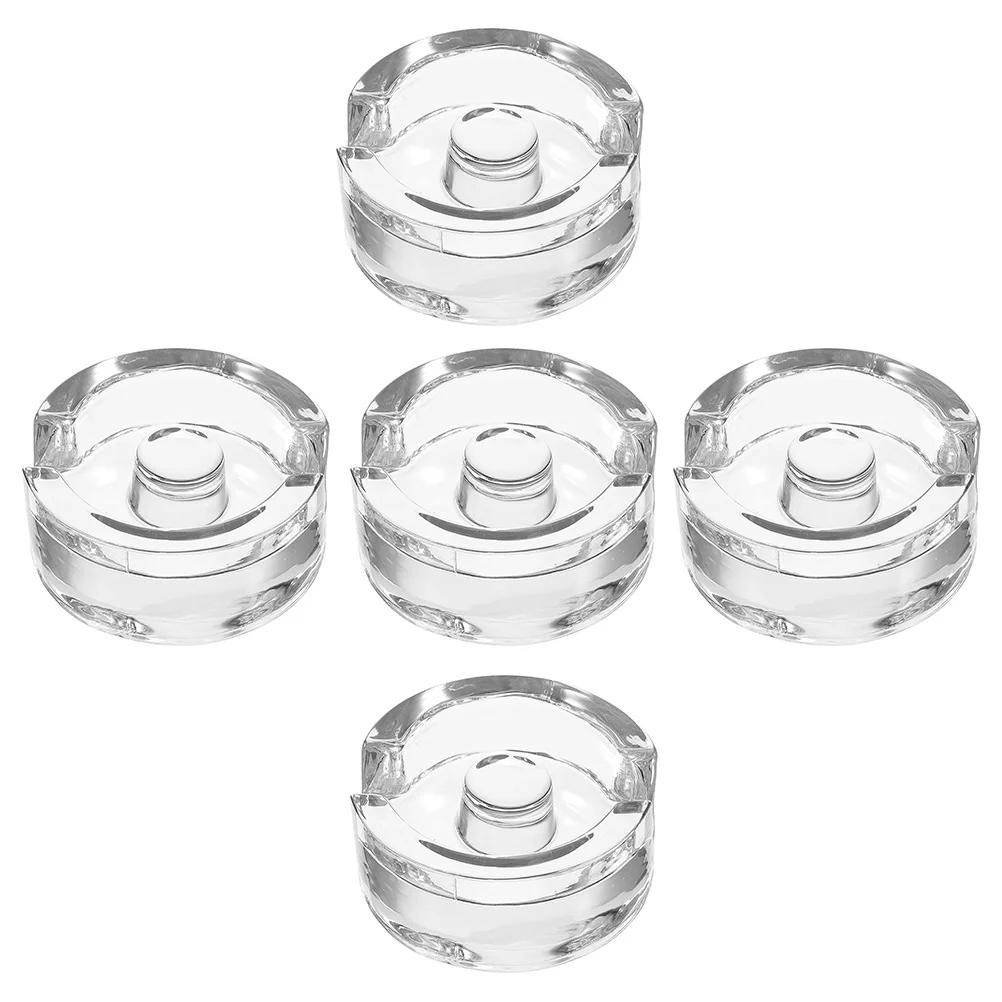 

5 Pcs Weight for Wide Mouth Jars Fermented Glass Heavy Stone Food Pickle Canning Weights Fermenting