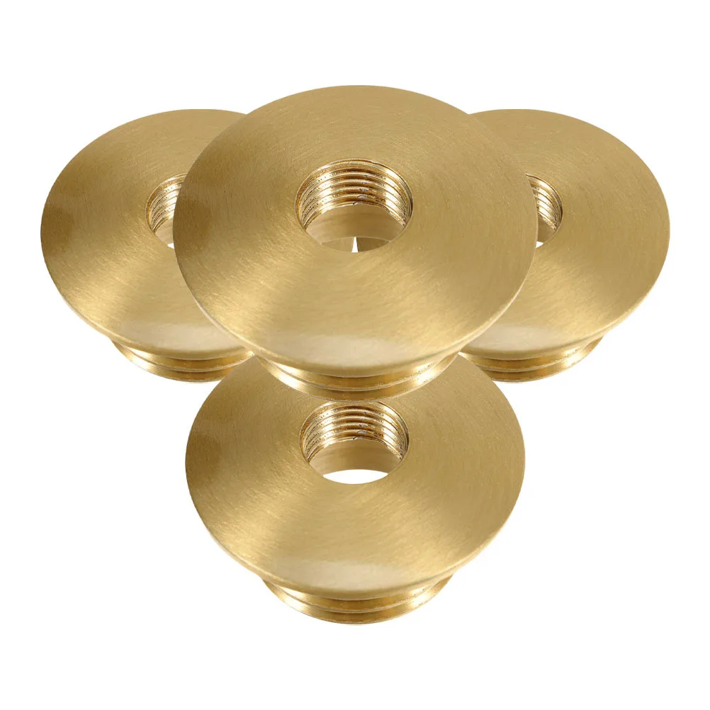 

4pcs Lamp Shade Screw Nuts M10 Thread Adapter G9 Lamp Holder Aluminum Hardware For Light Fixtures Metal Lampshade Accessories