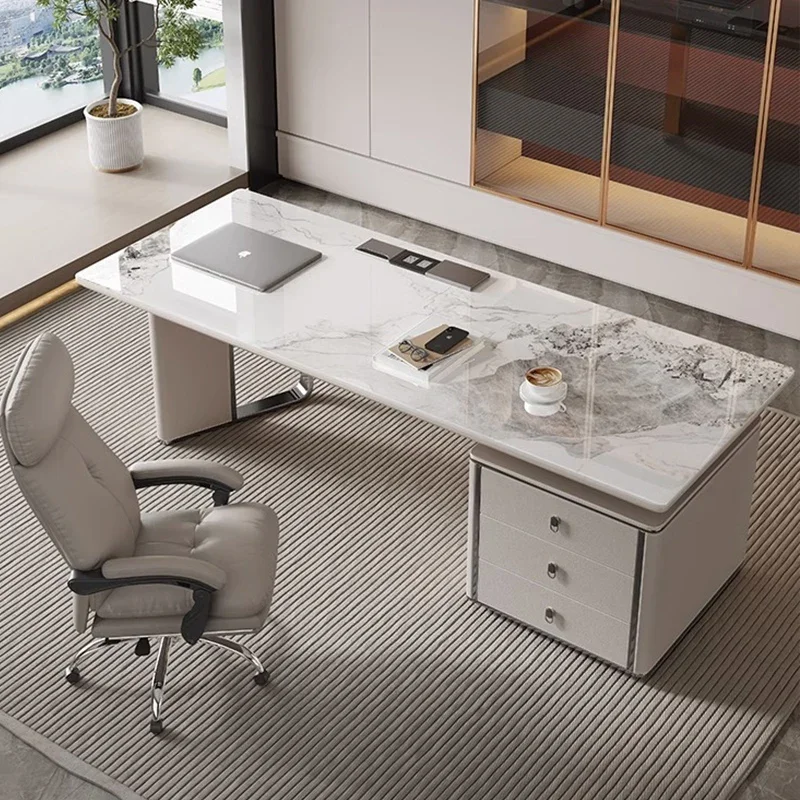 Cabinet Desktop Executive Desk Office Designer Bureaux Computer Office Table Bedroom Luxury Escrivaninha Home Furniture Modern