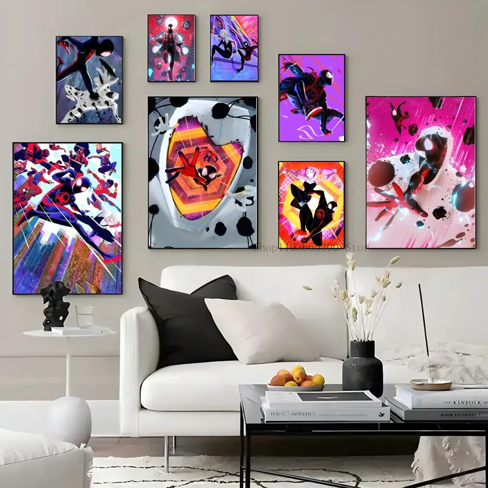 ملصق ورقي على شكل آية عنكبوتية ، رسم فني ، غرفة معيشة منزلية ، مدخل غرفة نوم ، بار ، مطعم ، مقهى ، الرجل العنكبوت ، حول الآية العنكبوتية ، 1 * *