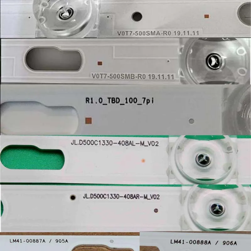 TVバックライトストリップ,JL.D500C1330-408AL (r)-m_v02 50317(8) a,V0T7-500SMA/500smb-r0,テープ,CRH-P50S6303003120A5-Rev1.5