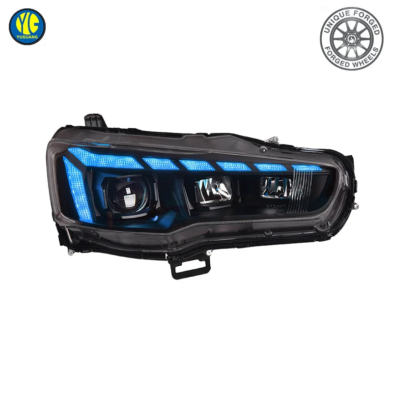 26 Style For Mitsubishi Lancer 2009-2016 Car Light LED Car Headlights Upgrade A4 Style Head Light Plug And Play Head Lamp