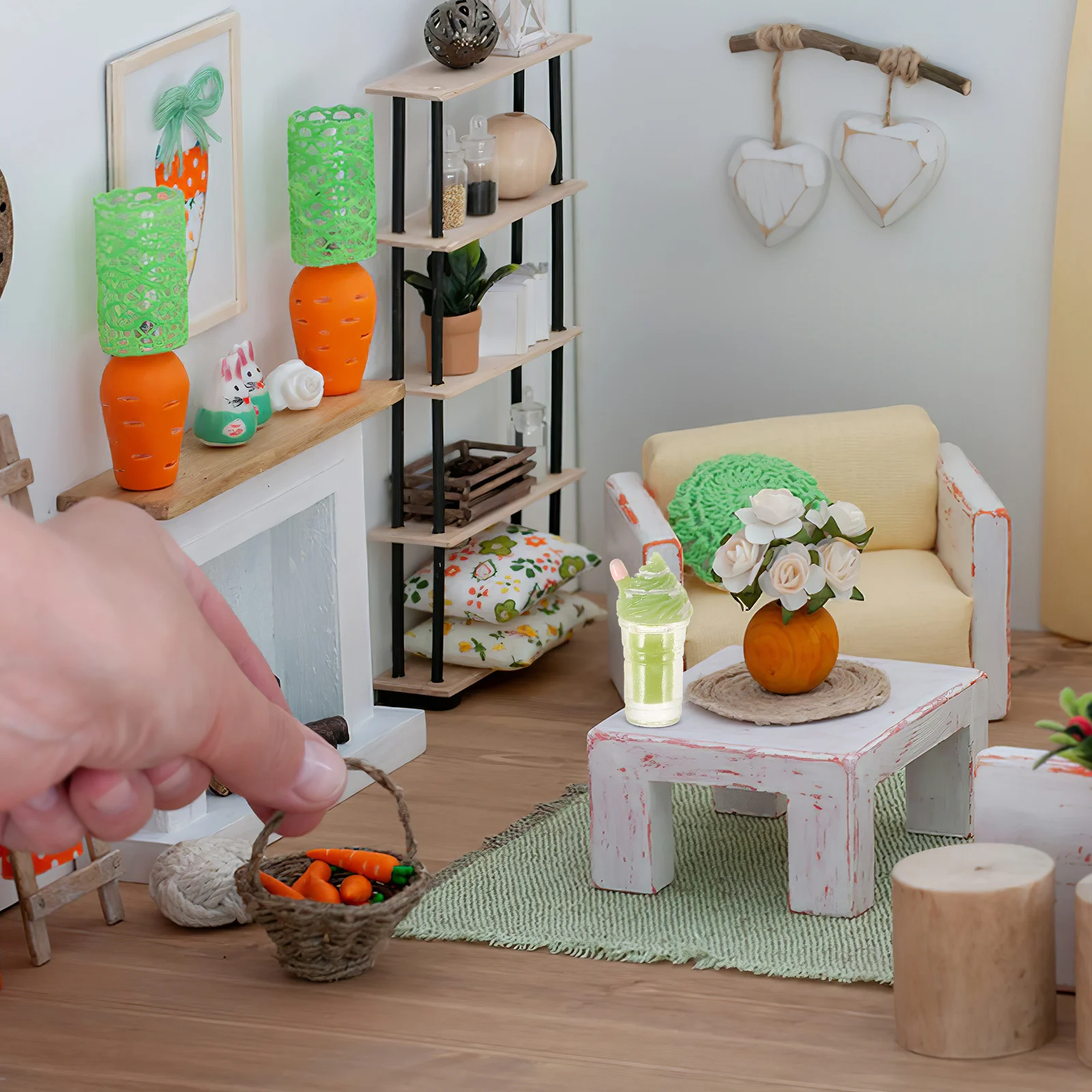 

Mini Simulation Coffee Cup Beverage Model House Dollhouse Food Accessories Drinks