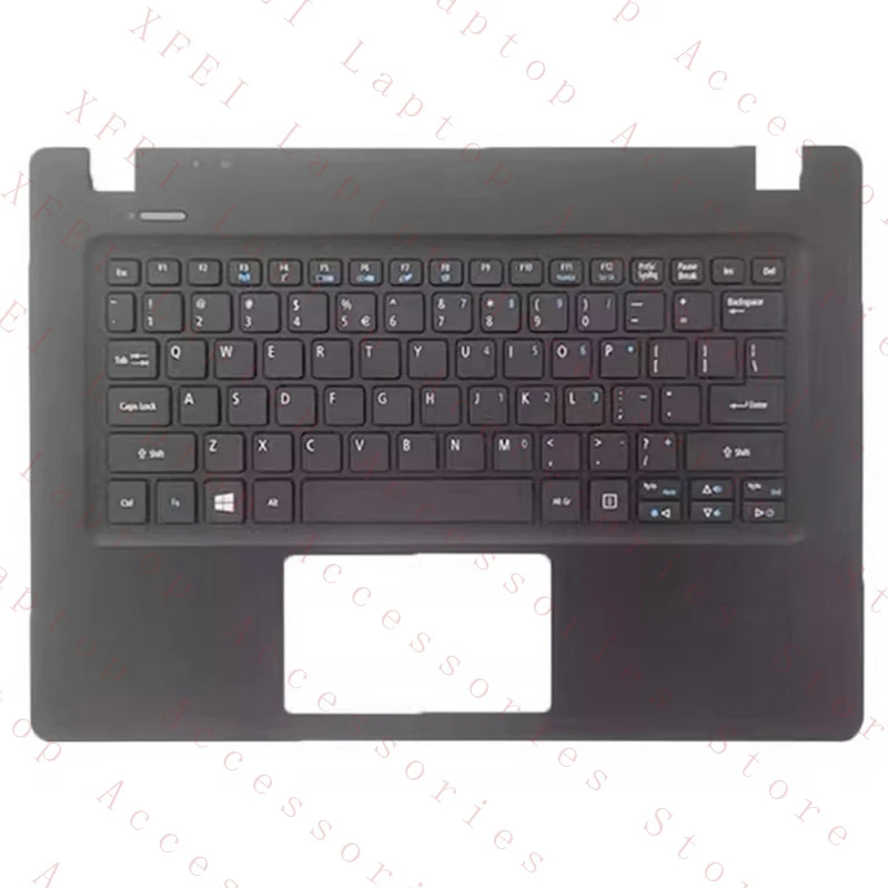 

F For ACER TravelMate TM P238 V3-372G N15W8 Laptop Keyboard Palmrest Upper Case
