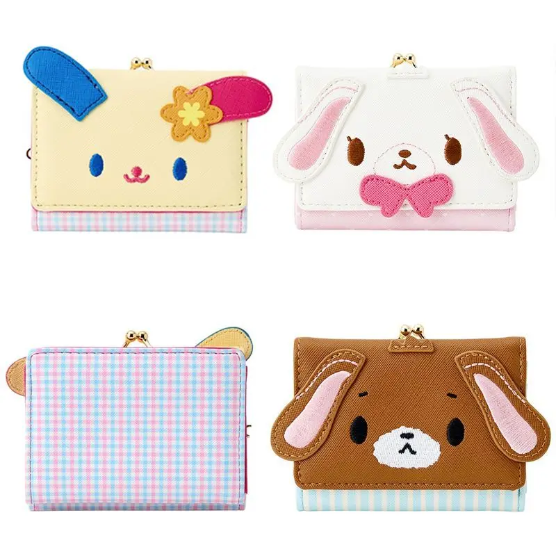 

Кошелек Sugarbunnies Usahana с мультяшным дизайном, сумка для хранения в стиле аниме, клипса для карт, подарок на день рождения для девочек