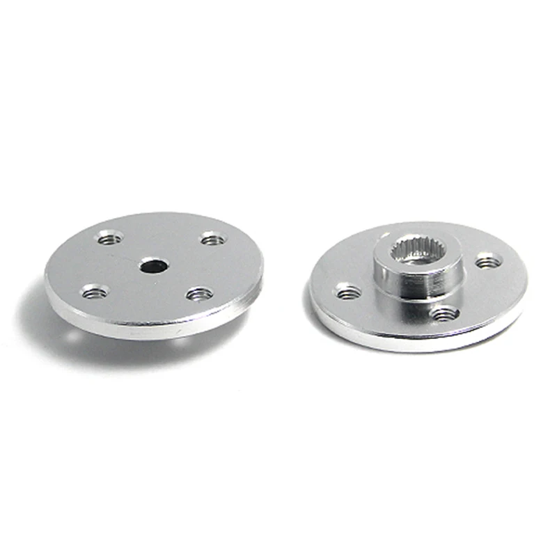 20PCS OEM ODM Custom Made In Lega di Alluminio Servo Motore Accessori 23T 24T 25T Sterzo Servo Braccio Corno Compatibile HITEC/FUTABA/JR/