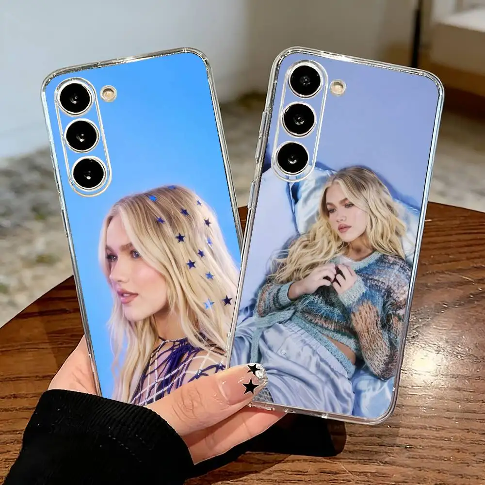 F-Freya S-Skye Singer Phone Case For Samsung Galaxy A71,A70,A52,A51,A40,A30 Transparent Cover