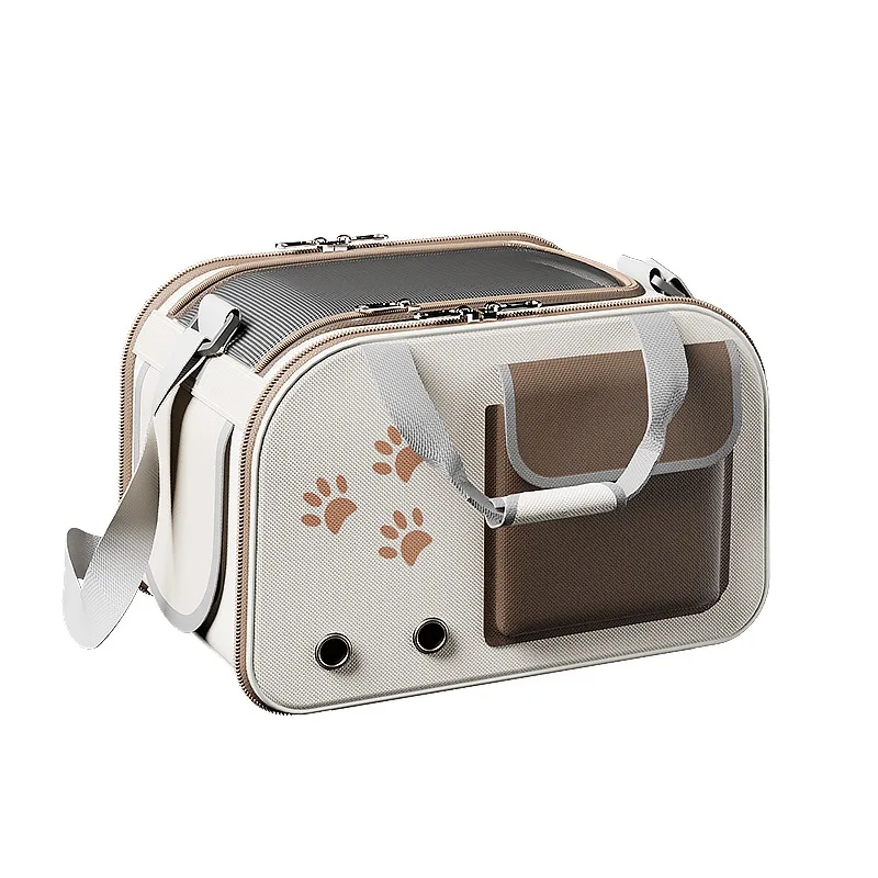 Mochila transportadora para gatos tipo cápsula espacial anti-estrés - imagen 2