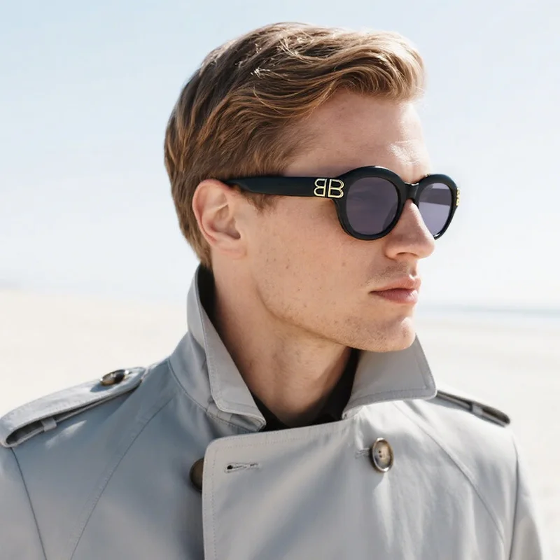

Luxury Brand Men Women Fashion Sunglasses Small Round Designer Glasses Unisex Trending Eyewear UV400 Outdoor Sun Glasses