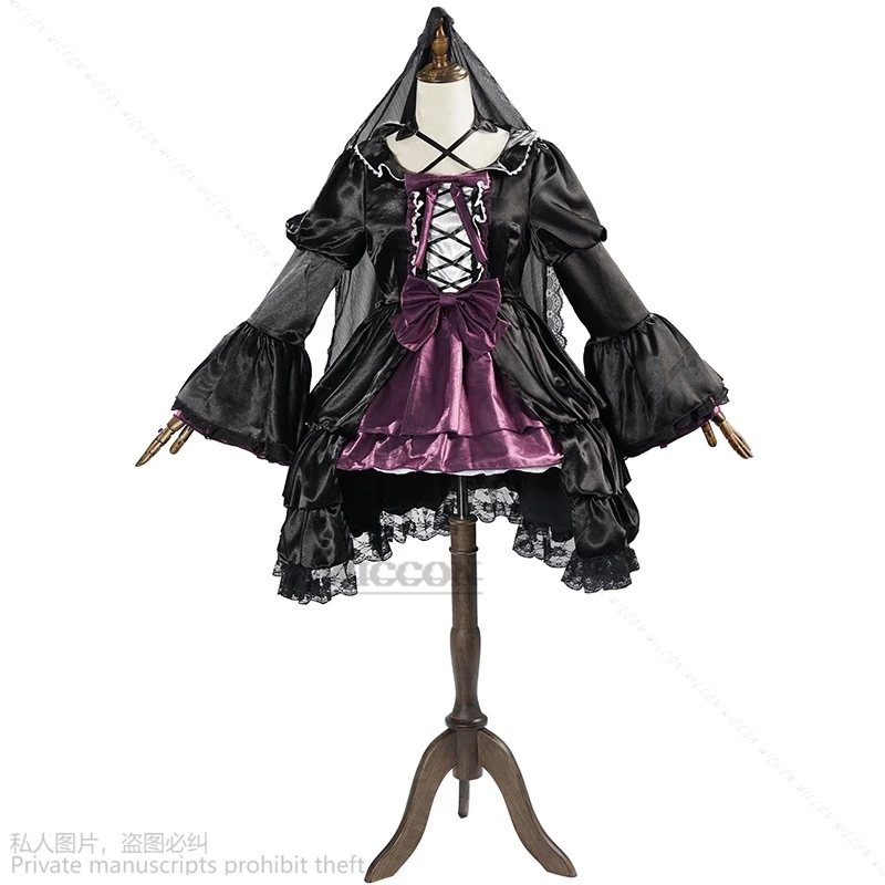 Traje de Cosplay de Anime Puella Magi Madoka Magica Kaname Madoka Akemi Homura para mujer adulta, vestido Lolita, uniforme de fiesta de Halloween