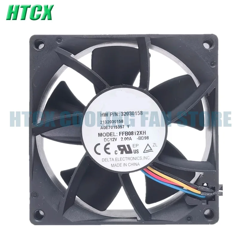 Original PMD2409PMB2-A DC24V 9.6W Three Lines Cooling Fan