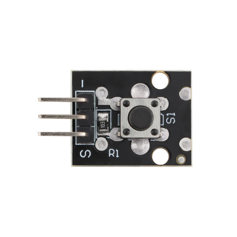 Immagine 7: 10 Pz/1 pz KY-004 3Pin Pulsante Interruttore A Chiave Modulo Sensore di Controllo Tattile Micro Interruttore Scheda di Espansione Per Arduino Starter Kit