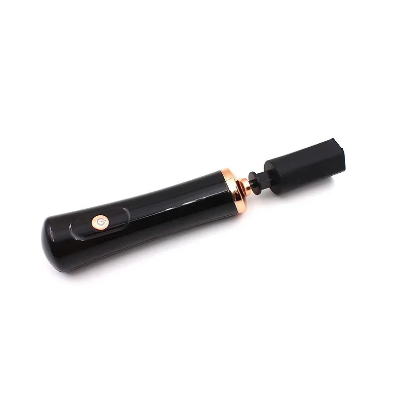 Mit 2 stücke Stecker 6 stücke Kleber Abdeckung Sterben Elektrische Wimpern Kleber Shaker für Nagellack Tattoo Tinte Pigment Flüssigkeit schütteln Maschine – Detail 7