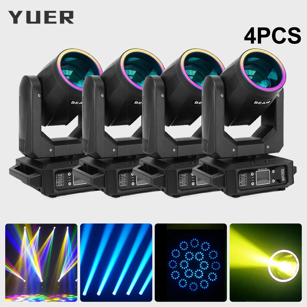 

Светодиодный луч 200 Вт с подвижной головкой и SMD-кольцом с эффектом радуги 12 гобо DMX512, управление для DJ, дискотеки, вечеринки, бара, клуба, свадьбы