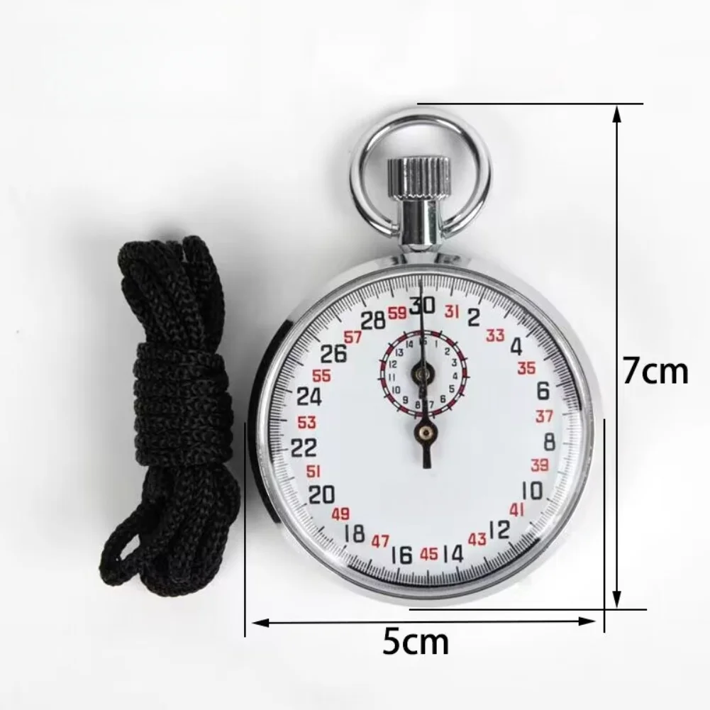Track Race Timing Handheld Stopwatch For Competition Timing Manual Winding Approximately 6 Hours Runtime For Athletic Training