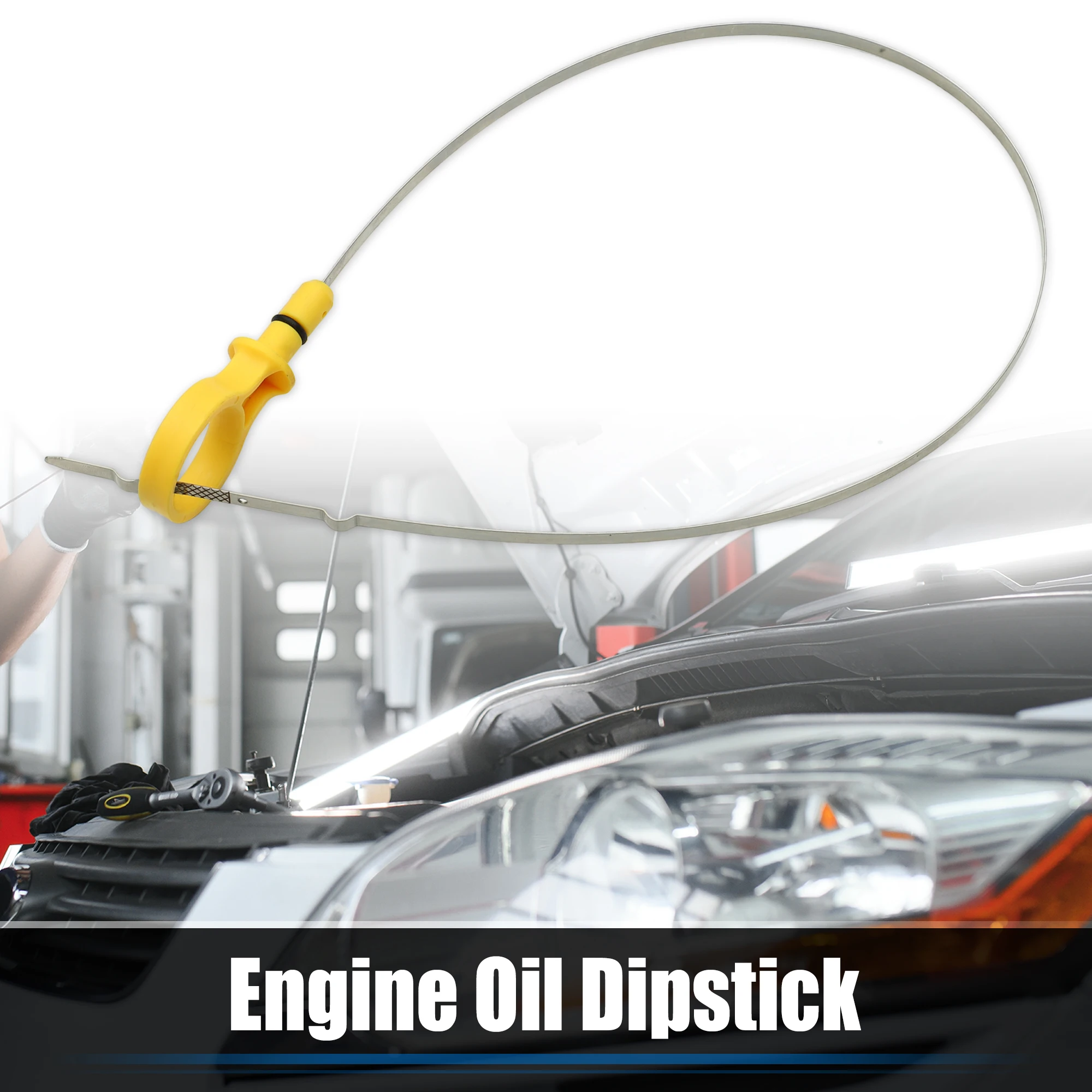 UXCELL Engine Oil Level Indicator Dipstick for Lincoln MKT 2013-2018 for Lincoln MKS