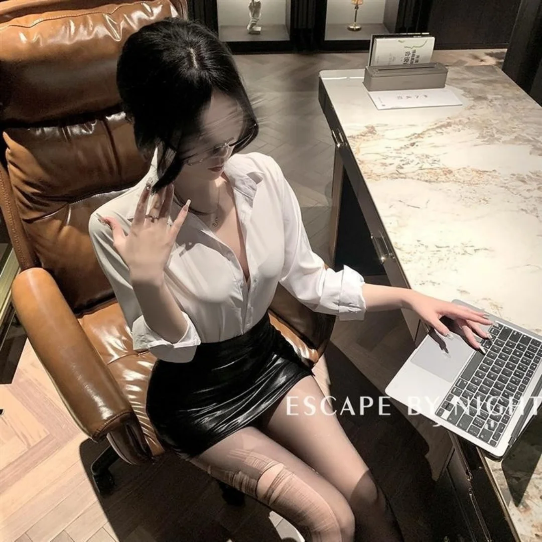 secretary sexy lingerie Amazon.com: ROSVAJFY Women Sexy Office Secretary Outfit Costume Sleeveless  Cosplay Lingerie Teacher Dress Uniform Office Lady Role Play Bodysuit 2  Pieces Halloween Babydoll Fancy Dress Top+Mini Skirt+G-String: Clothing,  Shoes & Jewelry