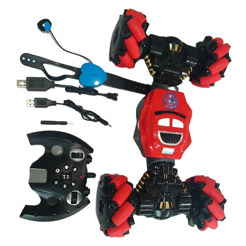 

ABS сделано RC трюковый автомобиль амортизирующий забавный для всей семьи игрушечный автомобиль с дистанционным управлением жест RC автомобиль красный