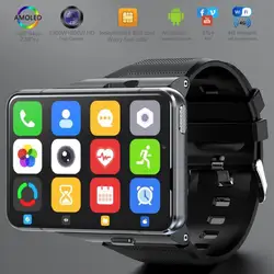 S999 4G Smartwatch Android 9.0 O SMTK6761 5.0MP+13.0MP Dual Camera 4GB+64GB BT GPS WiFi Smart Watch Phone Call Heart Rate