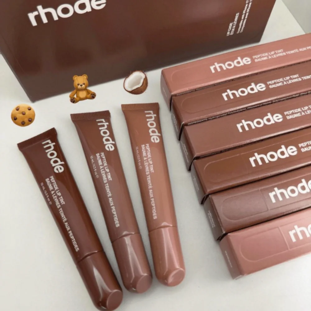 Hot Rhode Brand New Lip Gloss Colada Honey Mango Lip Balm Smoothing Lipstick Lasting Nourishing Women Daily Care Makeup Cosmetic
