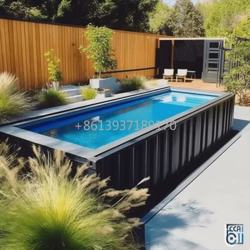 Wholesale Shipping Container Swimming Pool Underground Swim Pools for Villa