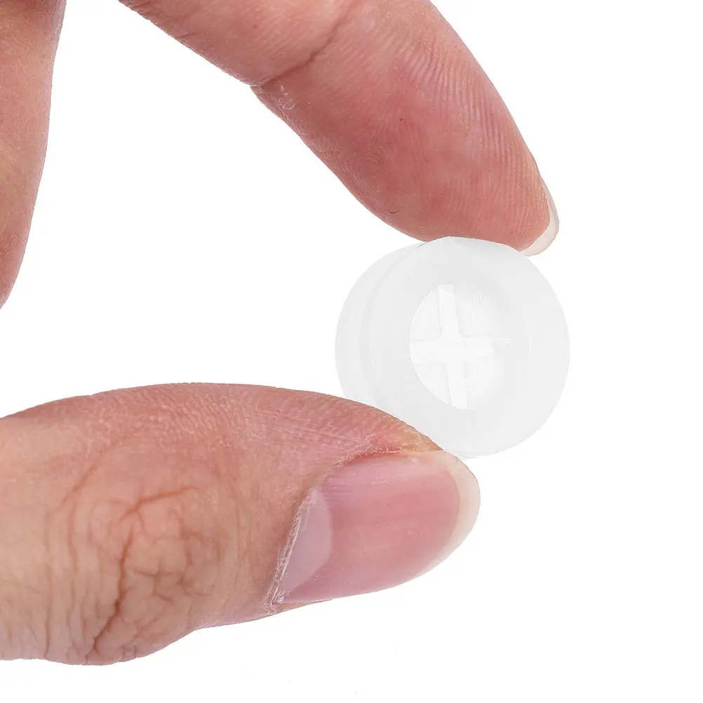 

12Pcs Silicone Stopper Wood Covers for Straw Holes Spill Proof Seal Plug Jar Lid Cup Can Drink Freshness Keeper Accessory