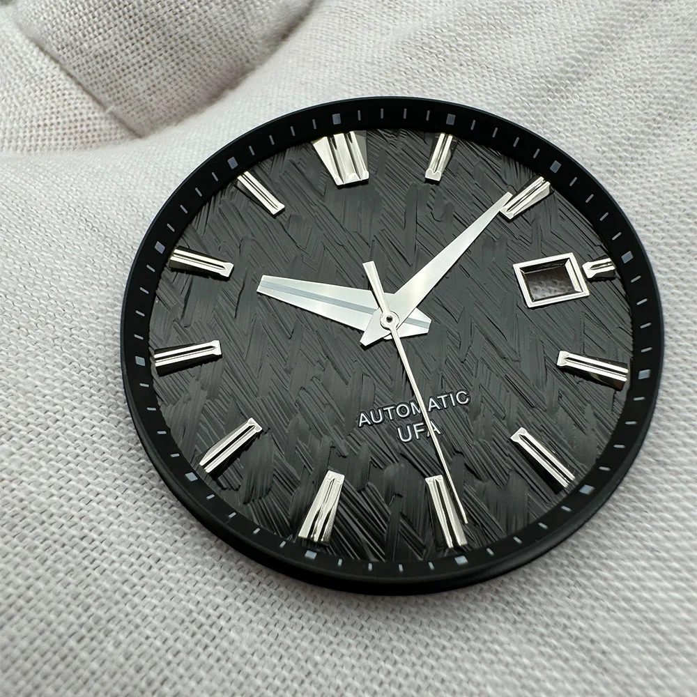 جديد 33.5 مللي متر GS الطلب مناسبة للساعات الميكانيكية NH35/NH36 حركة لتقوم بها بنفسك تركيب الملحقات