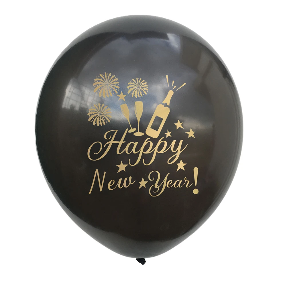 

15 Pcs Christmas Balloon New Year Decoration Balloons Party Supplies Kit Rose Gold