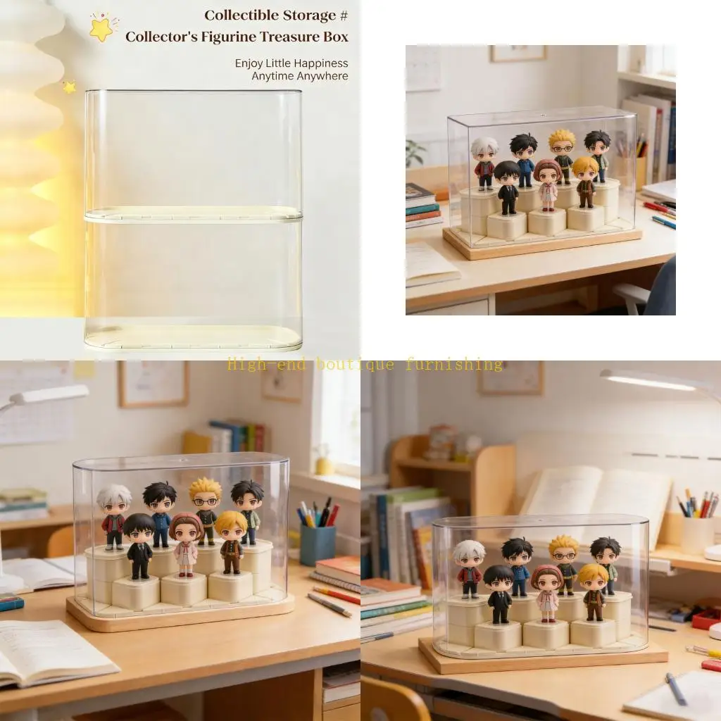

L9NB Portable Dustproof Presentation Rack Designs For Statue Enthusiasts And Hobbyist Displays