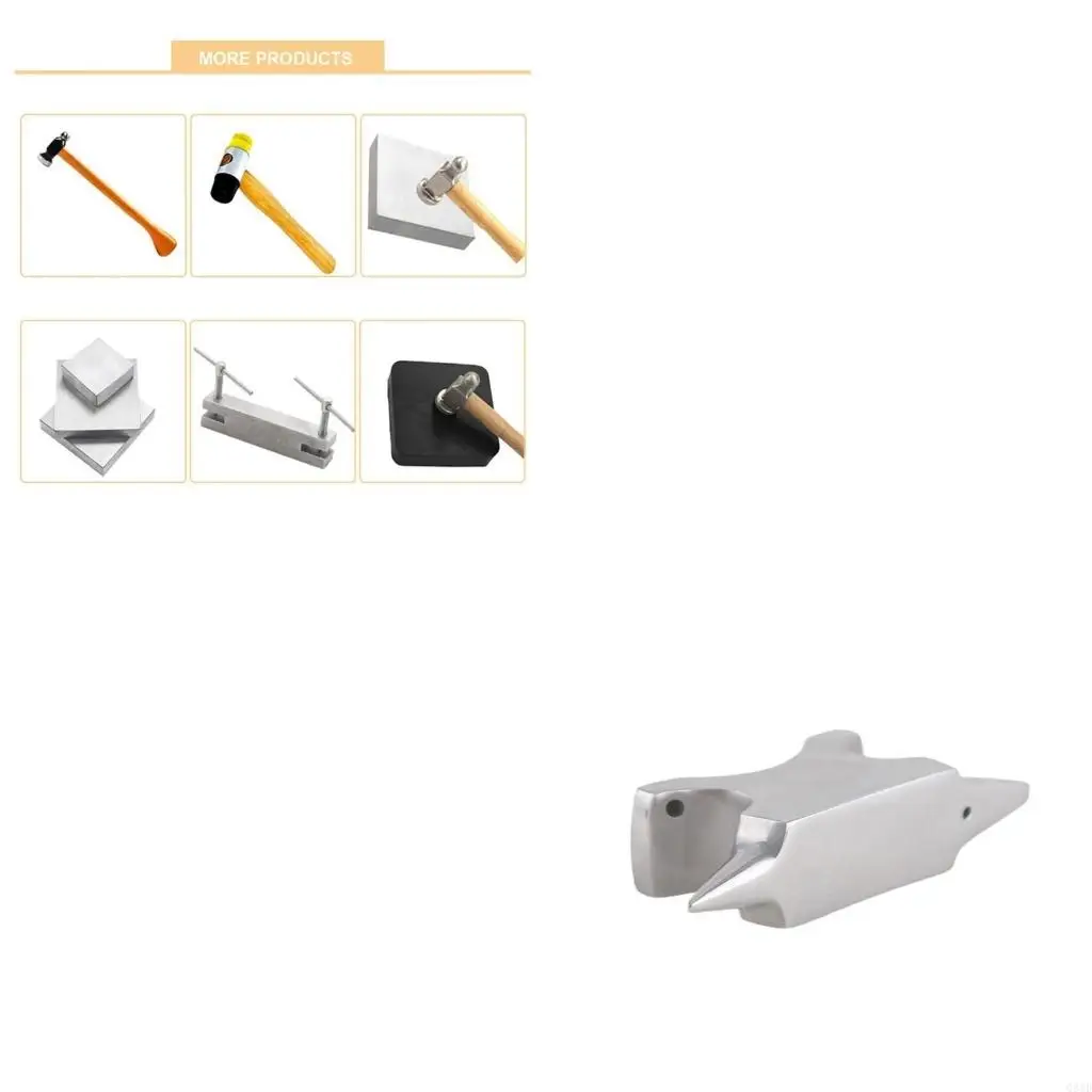 Horn Anvil Rings Forming Tool for DIY Jewelry Creations with Gold and Silver