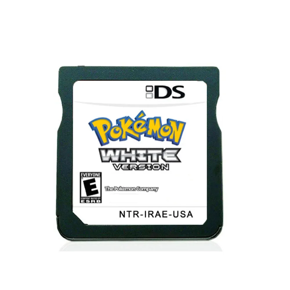 DS Video cHeartGold SoulSilver أسود أبيض لـ NDS/2DS/3DS/NDSL