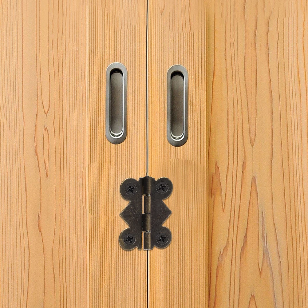 

20Pcs Butterfly Hinges Alloy Material Vintage Door Hardware Decorative Furniture Accessories Vintage Door Hardware