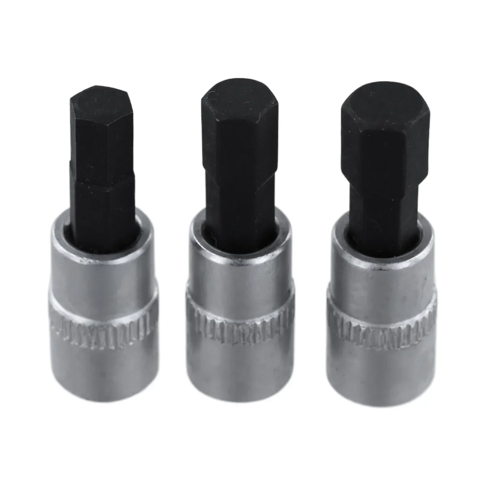 3pcs 1/4 Inch Drive Hex Socket Bit Set 3- 8mm Screwdriver Bits H3 H4 H5 H6 H7 H8 Socket Wrenches Screwdriver Hand Tools