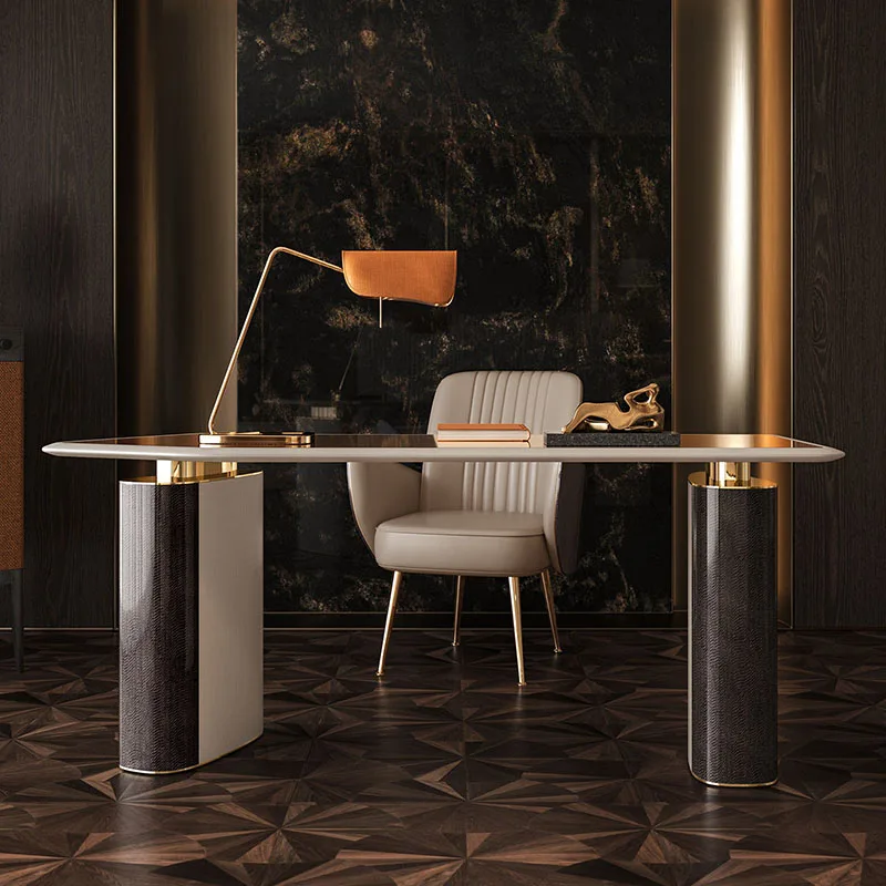 Reception Modern Office Desk Computer Standing Display Design Office Desk Luxury Executive Escritorio Oficina Unique Furniture
