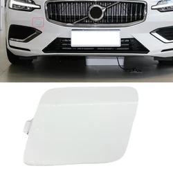 Car Front Bumper Tow Hook Eye Cap Cover Fit For Volvo S60 V60 2020 2021 2022 2023 White