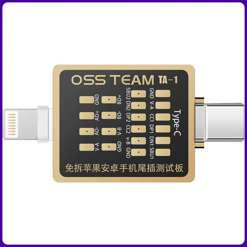 OSS TA-1 Bez demontażu Micro USB Dock Flex Test Board dla iPhone'a i telefonu z systemem Android U2 Ładowanie akumulatora Łatwe narzędzie testujące