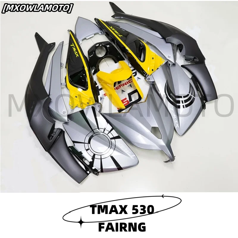 

For TMAX T-max 530 12-21 New Premium Fairing Racing Injection Molding Motorcycle Fairing Shell Sun moon