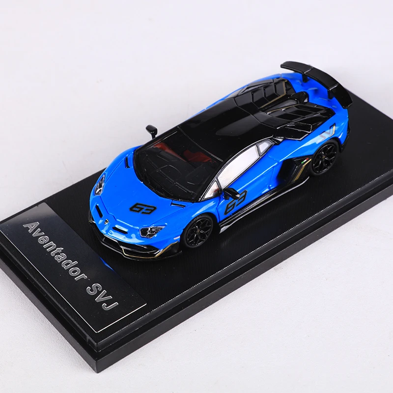 RM&Maxwell 1:64 Aventador SVJ Alloy Model Car